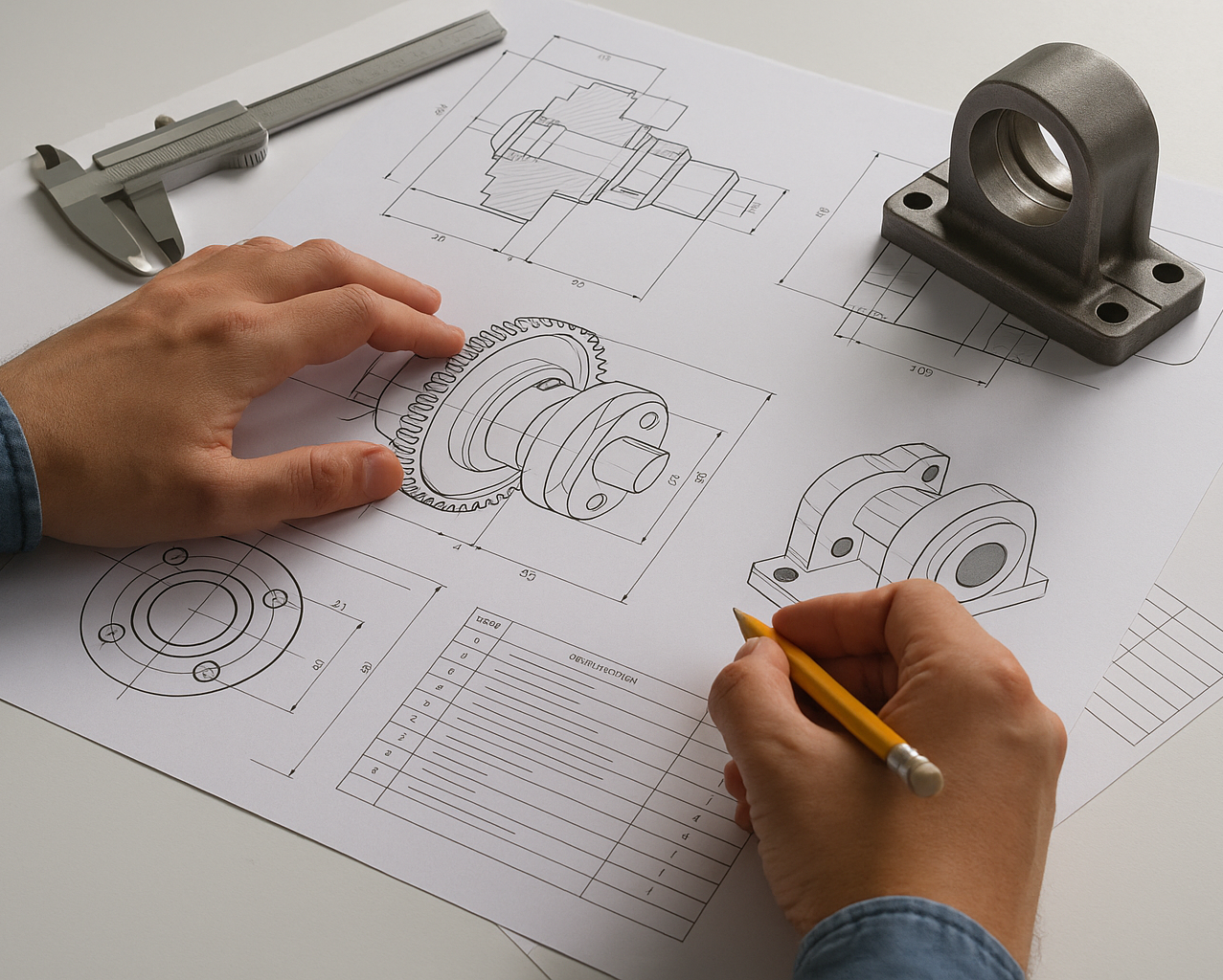 dessinateur industriel